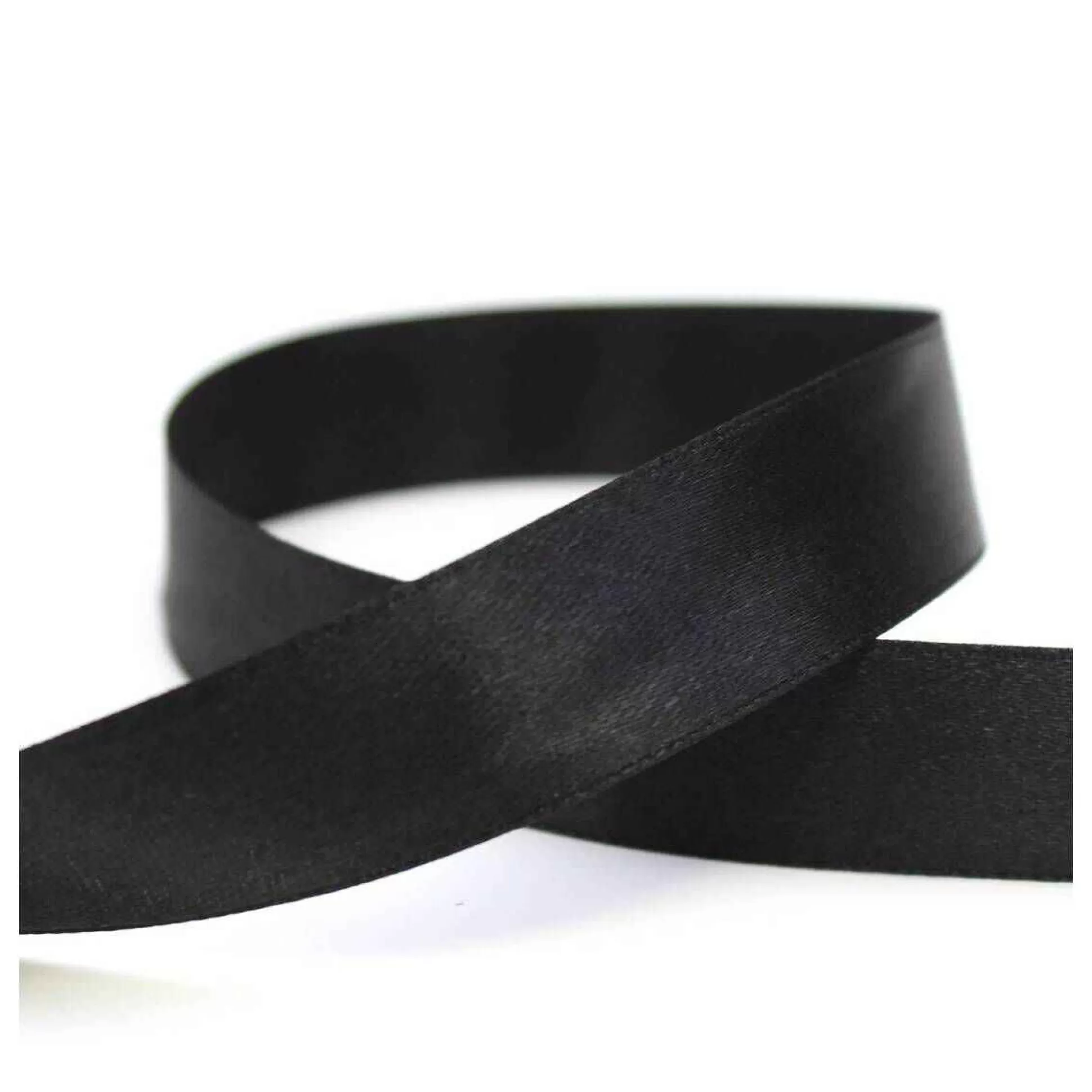 Black Satin Ribbon 20 Mm X 15 M-Hobbycraft Discount