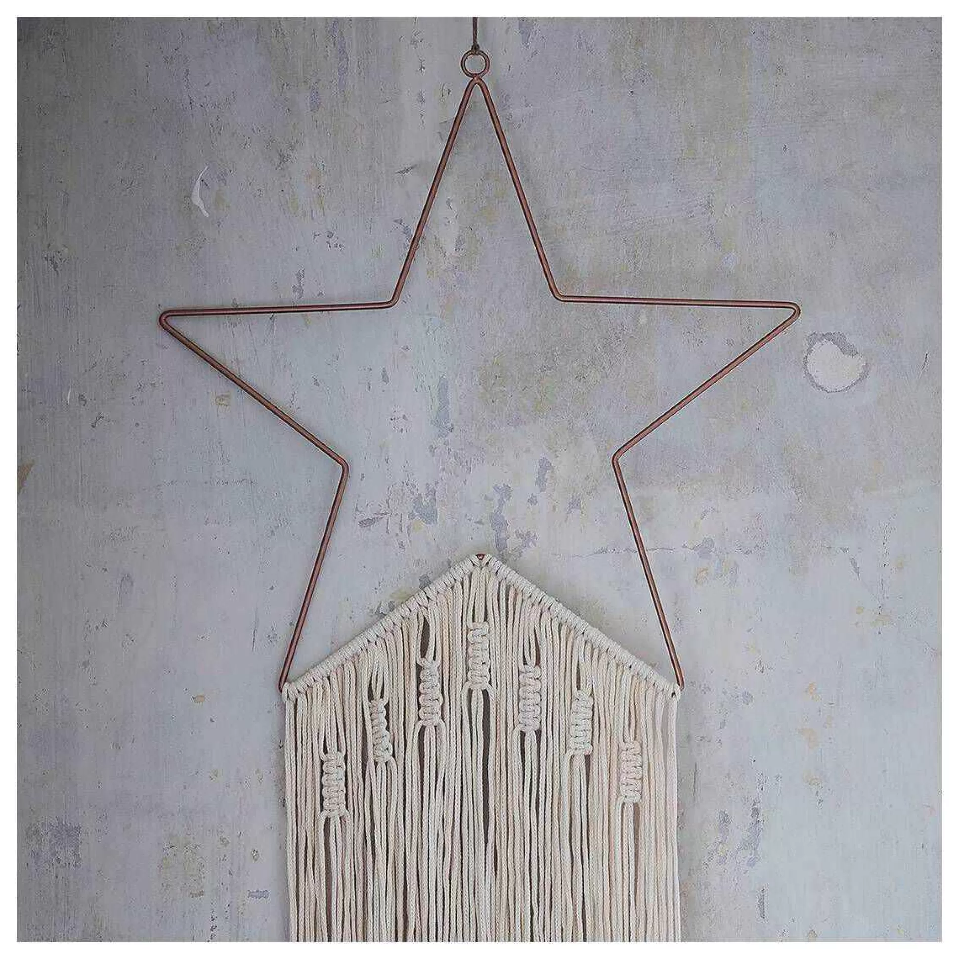 copper_wire_star_wreath_45cm_4.webp Copper Wire Star Wreath 45Cm-Hobbycraft Shop