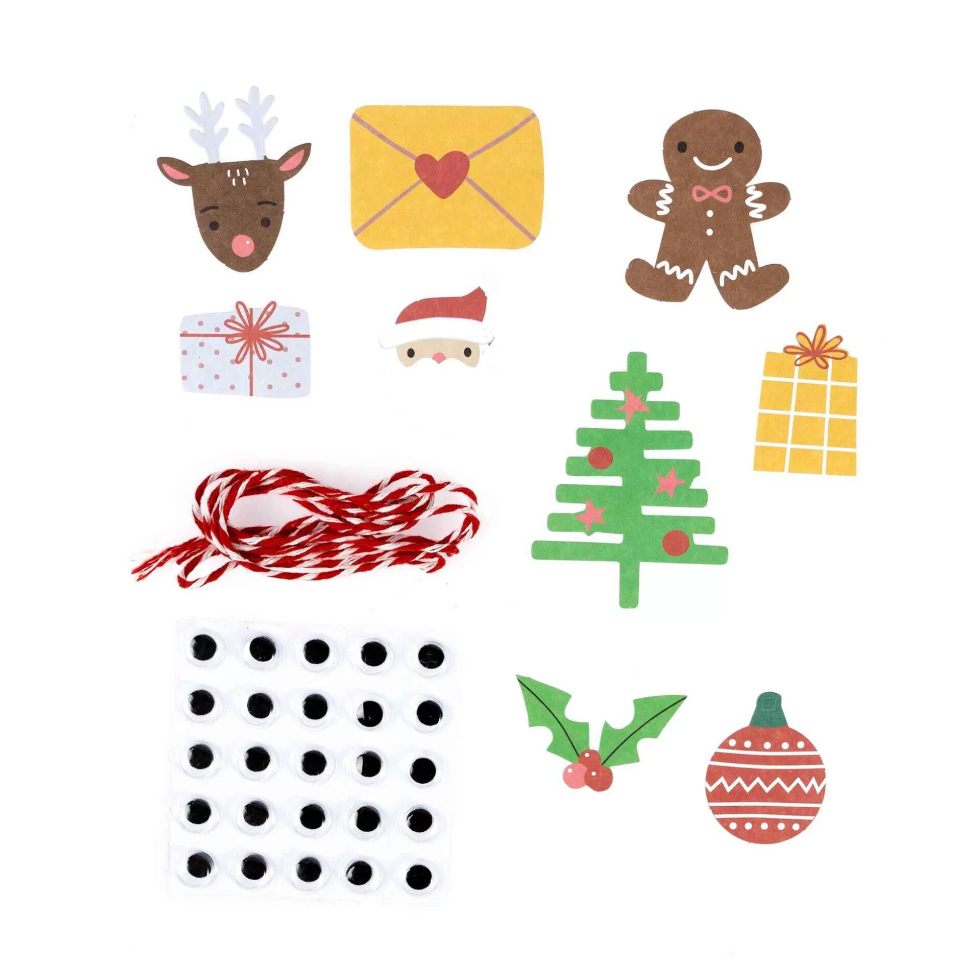 Fun Novelty Christmas Card Kit 5 X 7 Inches 10 Pack-Hobbycraft Shop