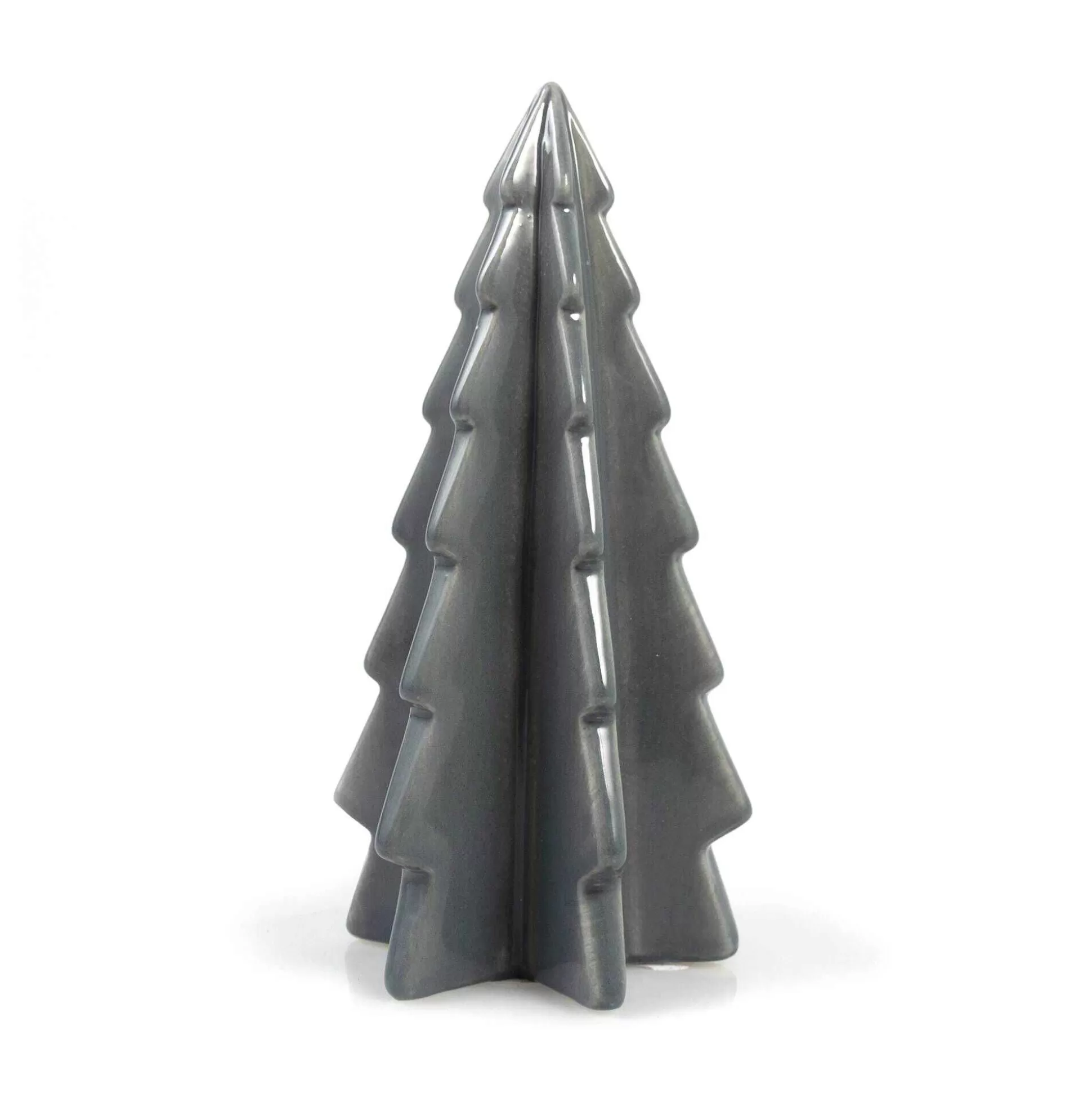 Glazed Grey Standing Ceramic Tree 16Cm-Hobbycraft Online