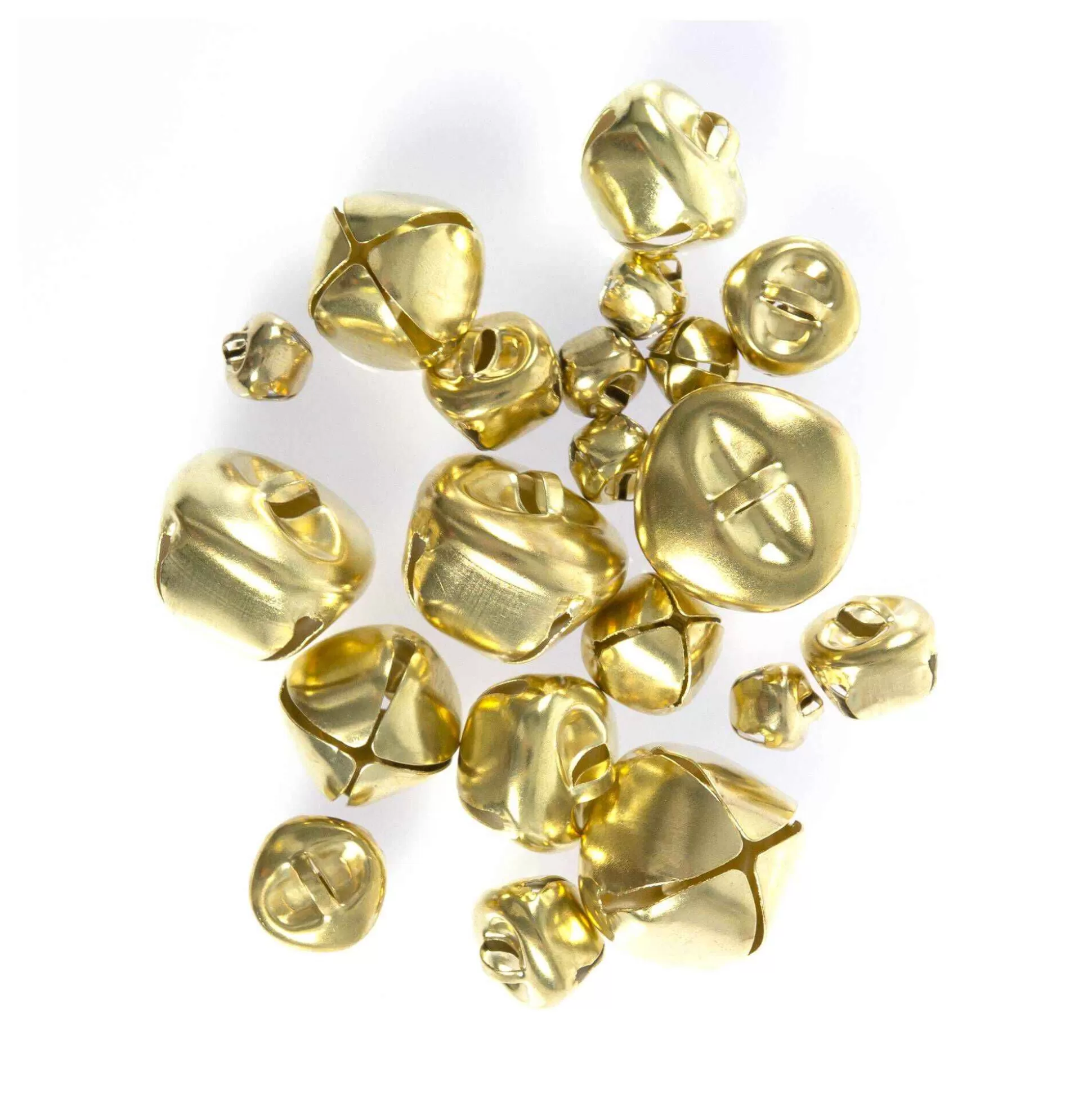 Gold Jingle Bells 20 Pack-Hobbycraft New