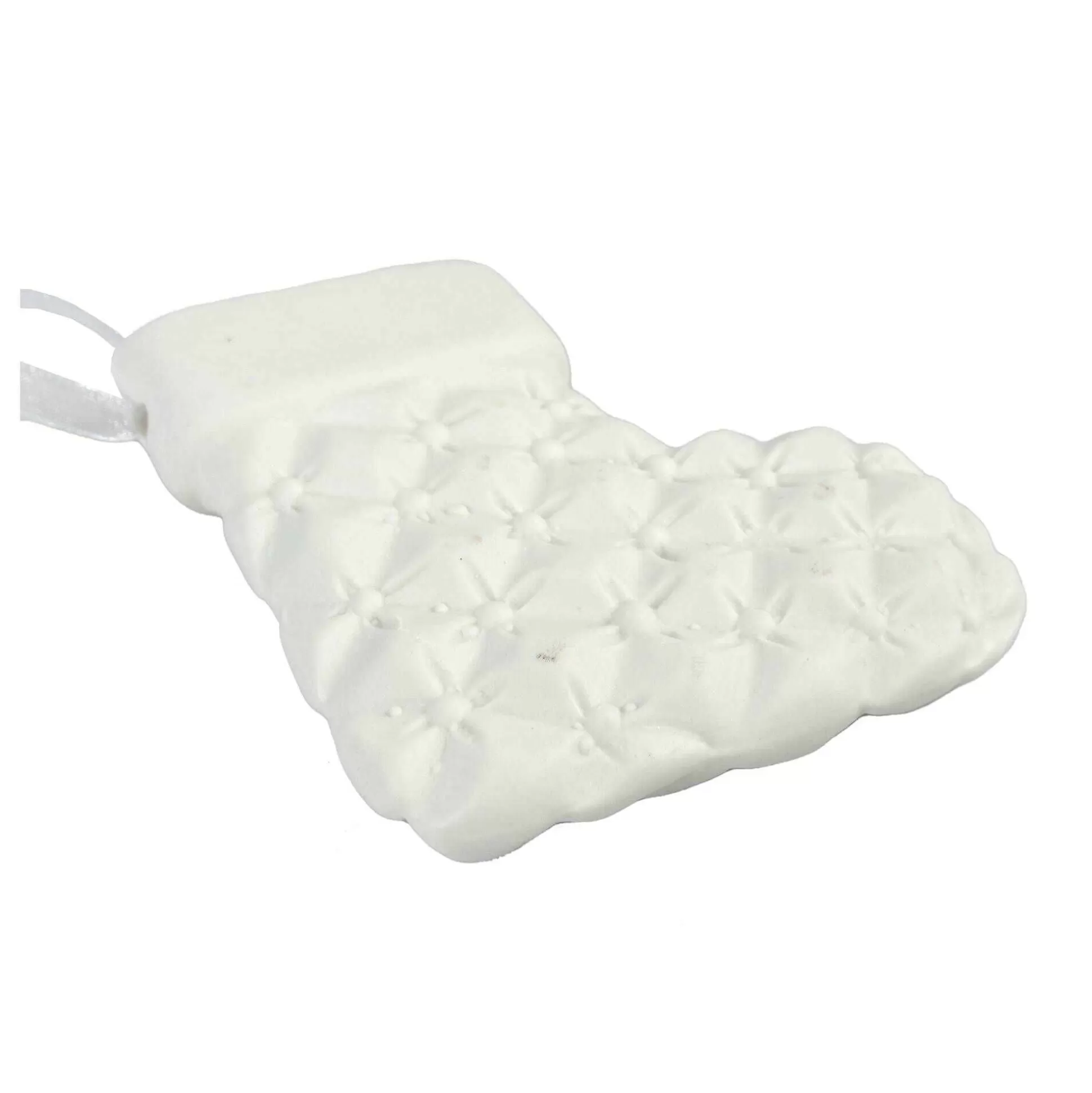 Hanging Ceramic Patterned Stocking 9Cm-Hobbycraft Outlet