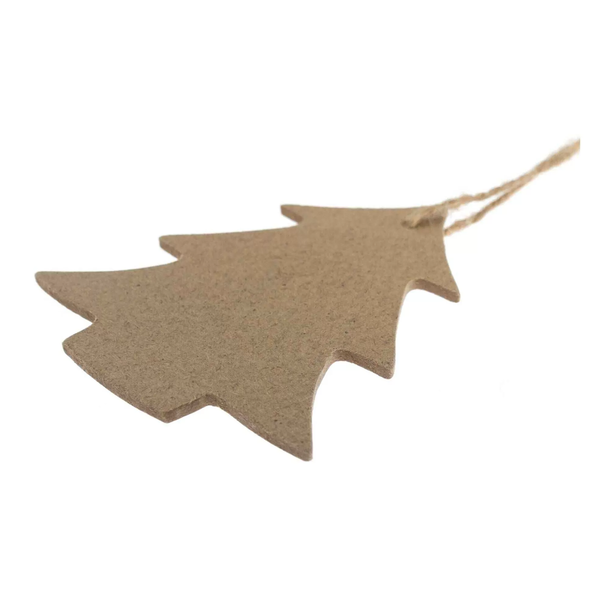 Hanging Mdf Christmas Tree Decorations 8Cm 5 Pack-Hobbycraft New