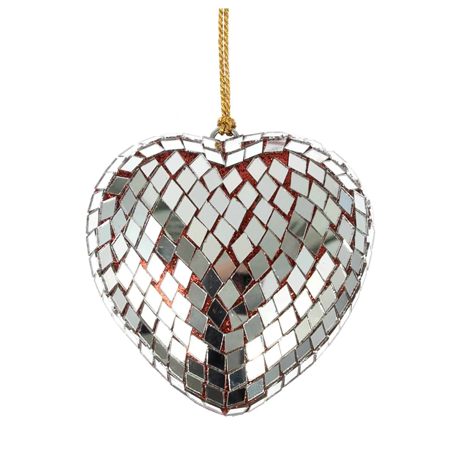 Hanging Mirror Heart Decoration 9Cm-Hobbycraft Flash Sale
