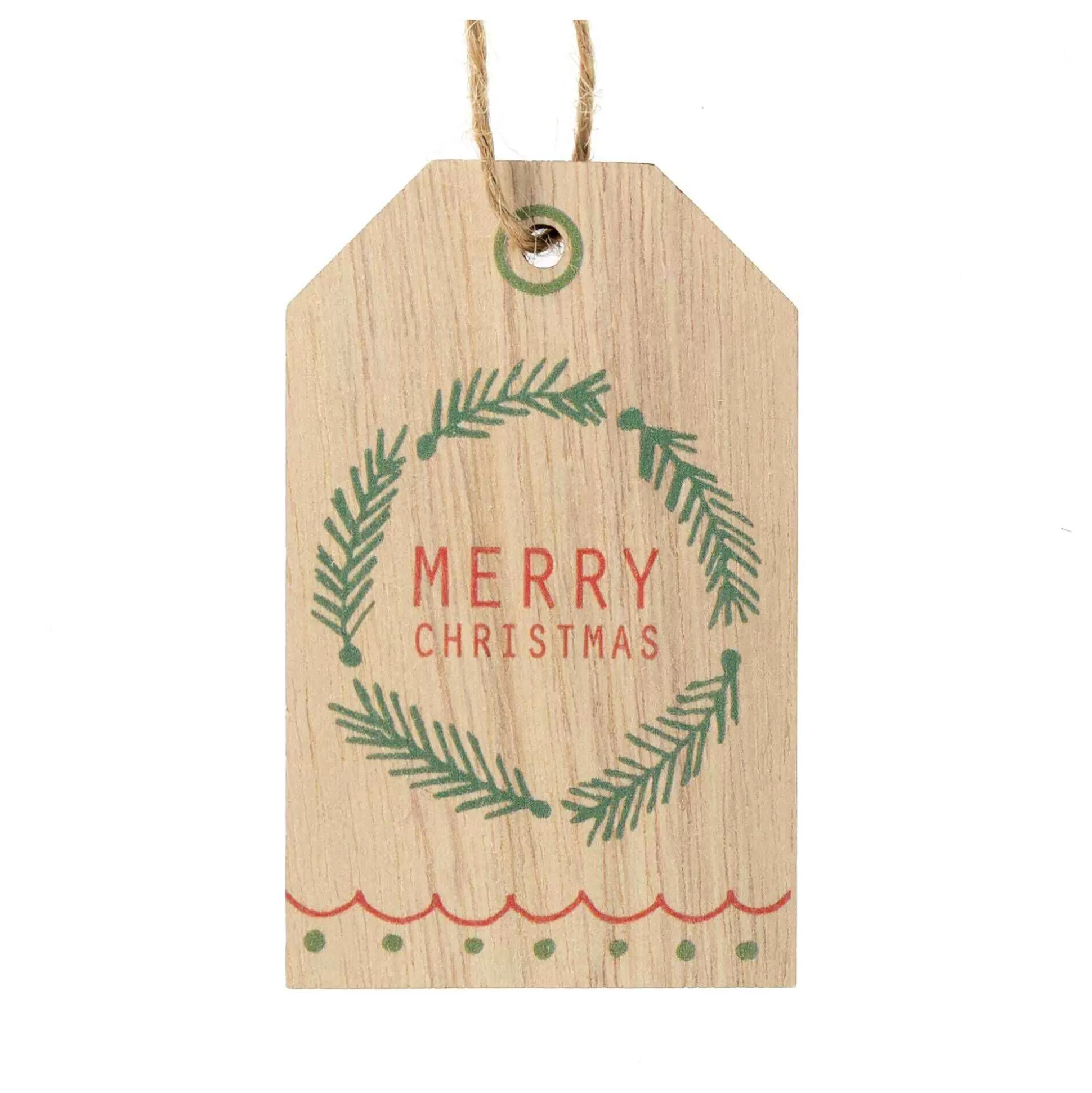 hanging_wooden_merry_christmas_tag_10cm_3.webp Hanging Wooden Merry Christmas Tag 10Cm-Hobbycraft Cheap