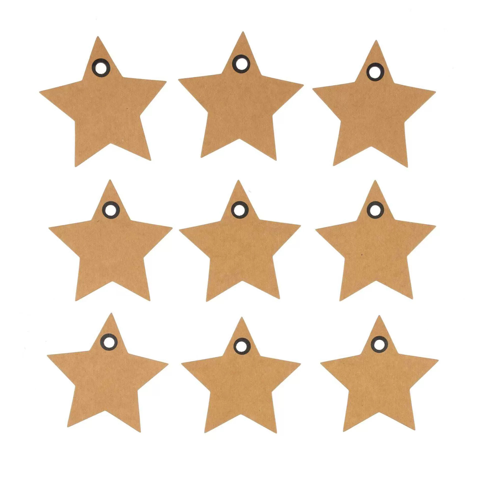 kraft_star_gift_tags_10_pack_1.webp Kraft Star Gift Tags 10 Pack-Hobbycraft Shop