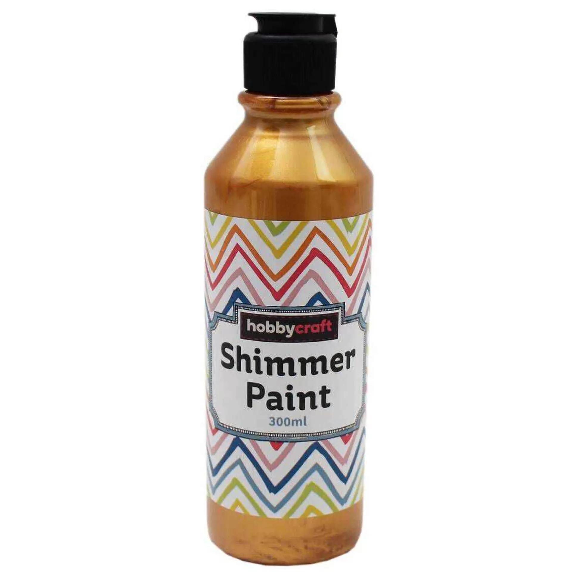 Metallic Gold Ready Mixed Shimmer Paint 300Ml-Hobbycraft Discount