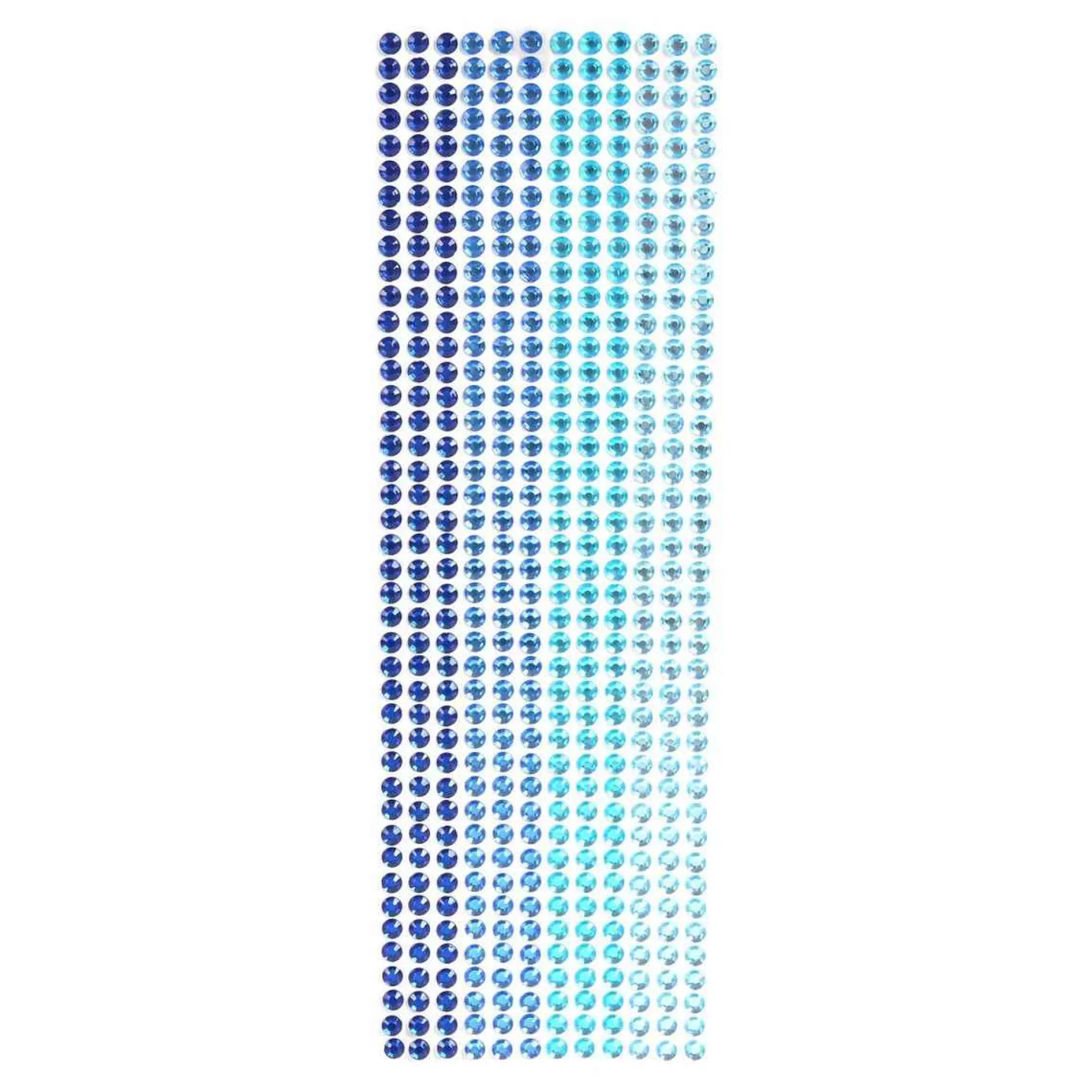 Mixed Blue Adhesive Gems 6Mm 504 Pack-Hobbycraft Best