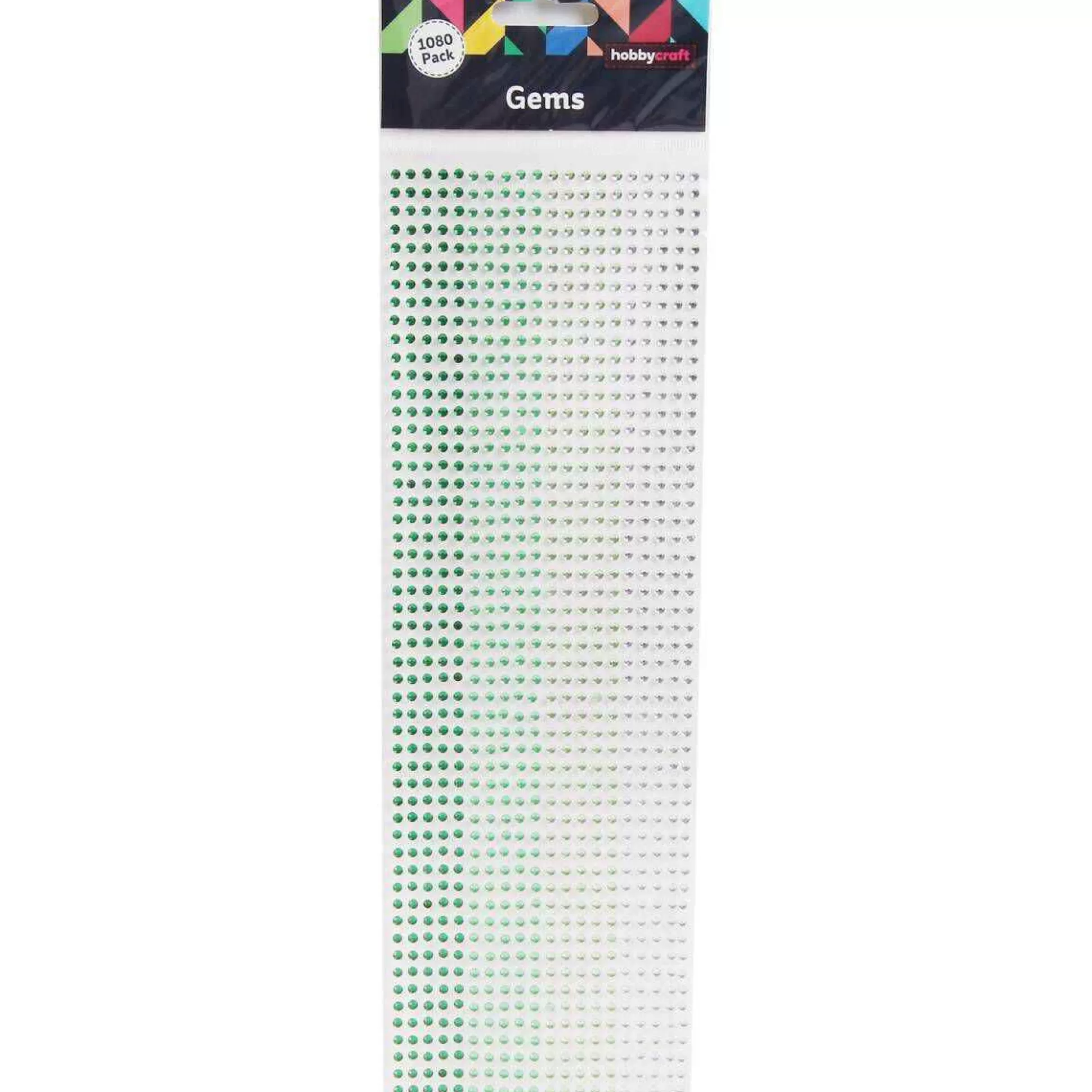Mixed Green Adhesive Gems 3Mm 1080 Pack-Hobbycraft Cheap