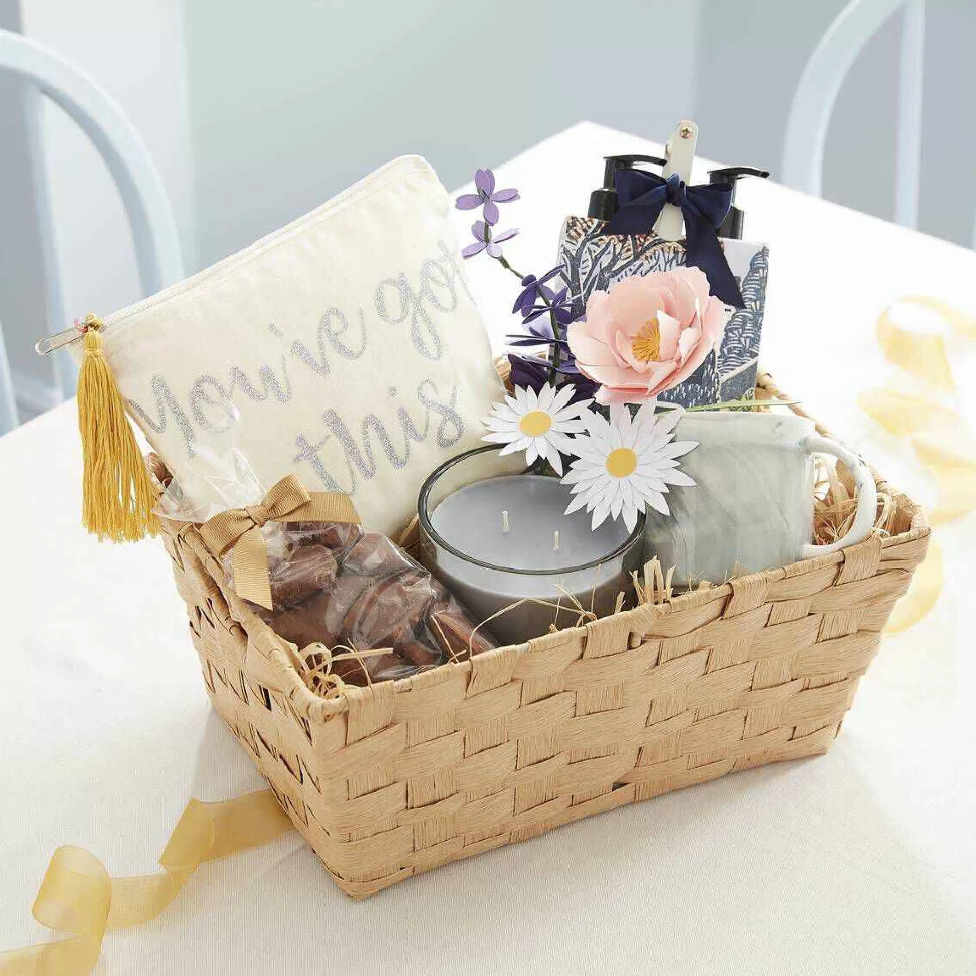 Natural Paper Storage Basket 33Cm X 23Cm X 14Cm-Hobbycraft Best