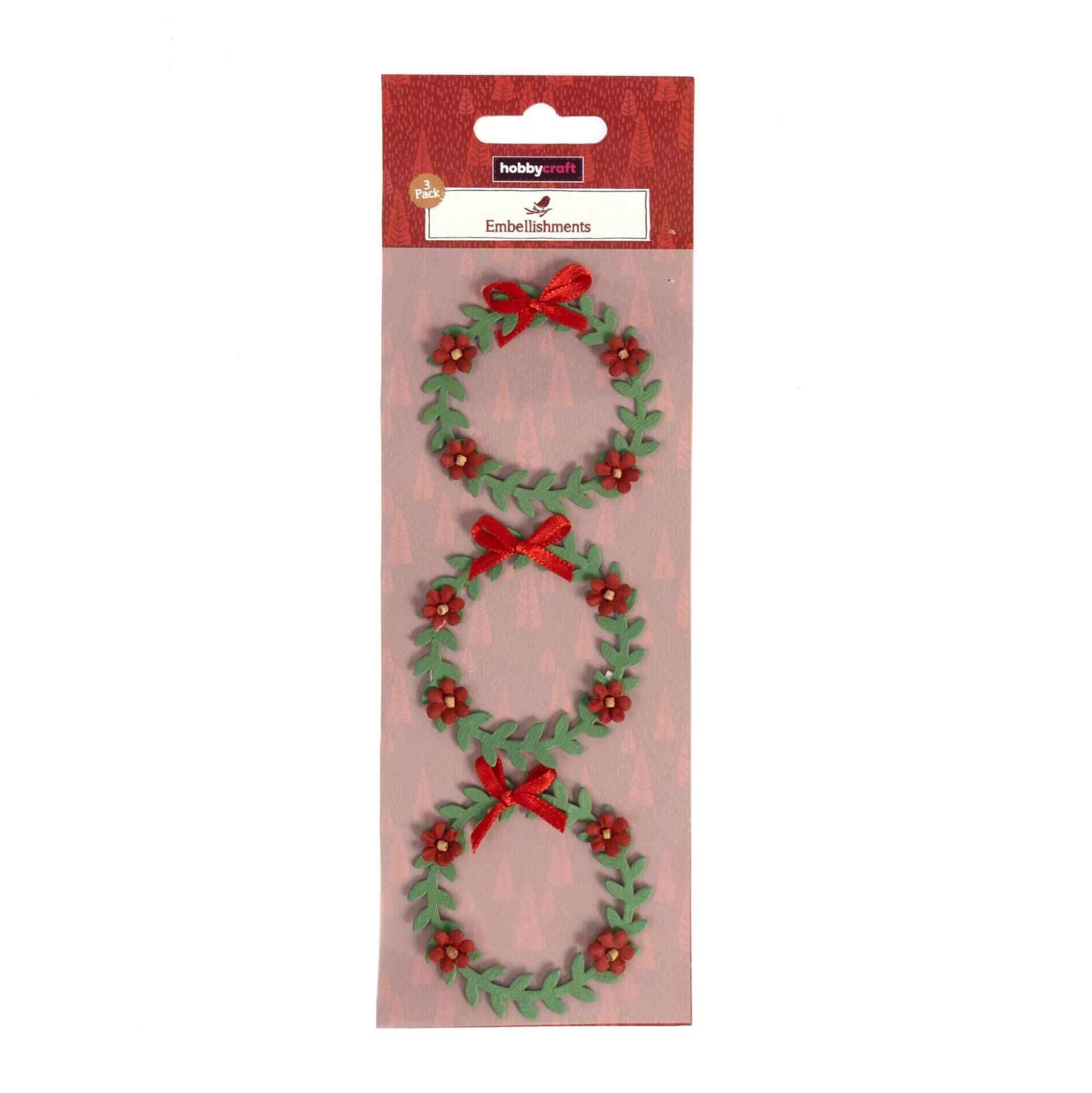 red_and_green_wreath_embellishments_3_pack_1.webp Red And Green Wreath Embellishments 3 Pack-Hobbycraft Shop