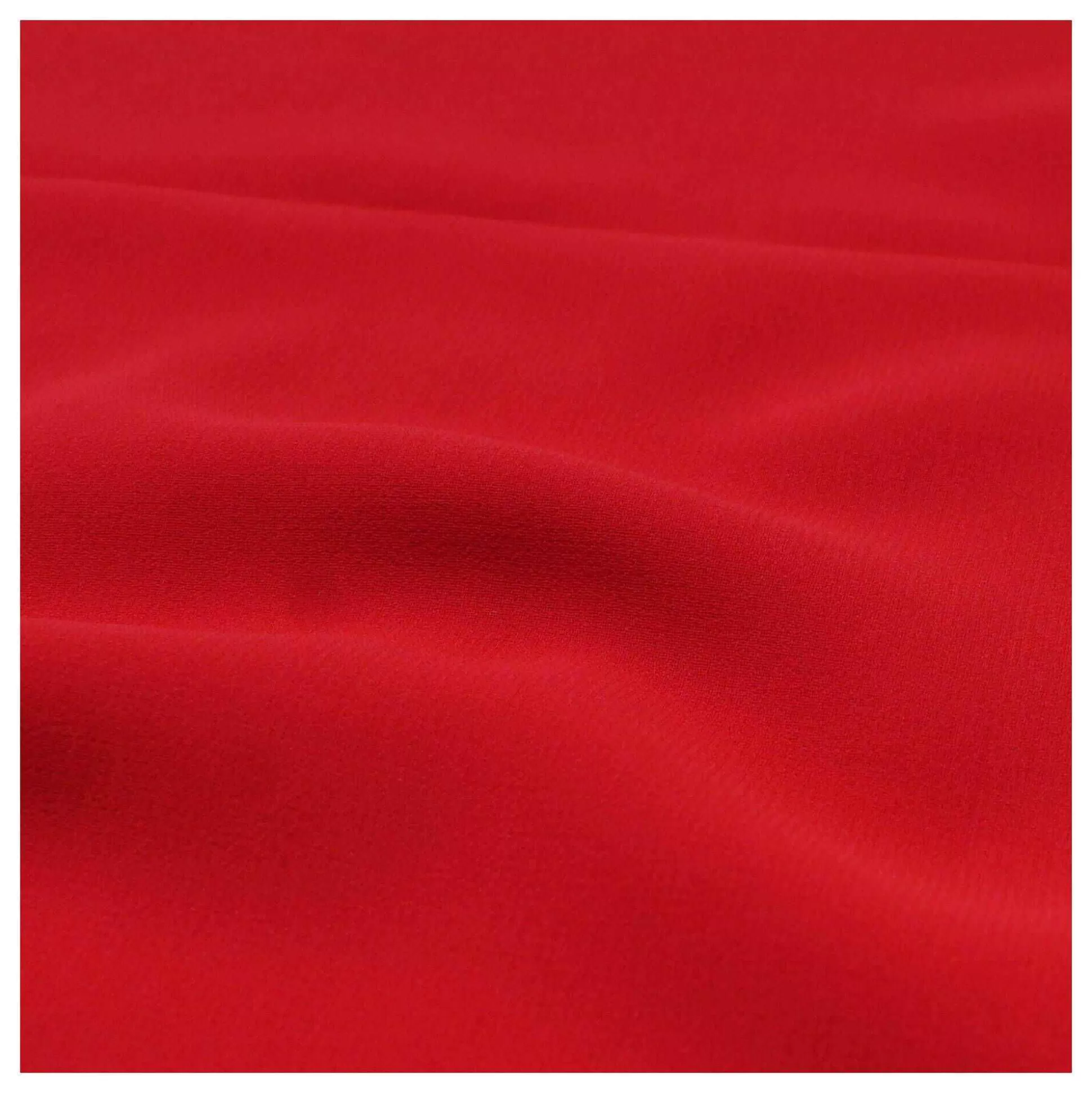 Red Crepe Georgette Fabric By The Metre-Hobbycraft Fashion