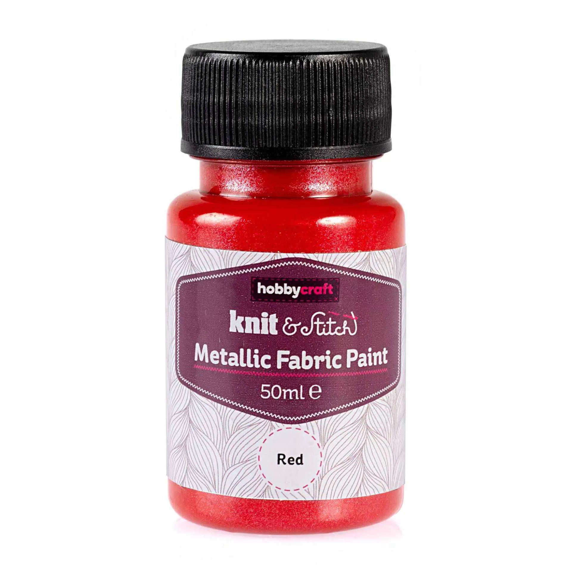 Red Metallic Fabric Paint 50Ml-Hobbycraft Best Sale