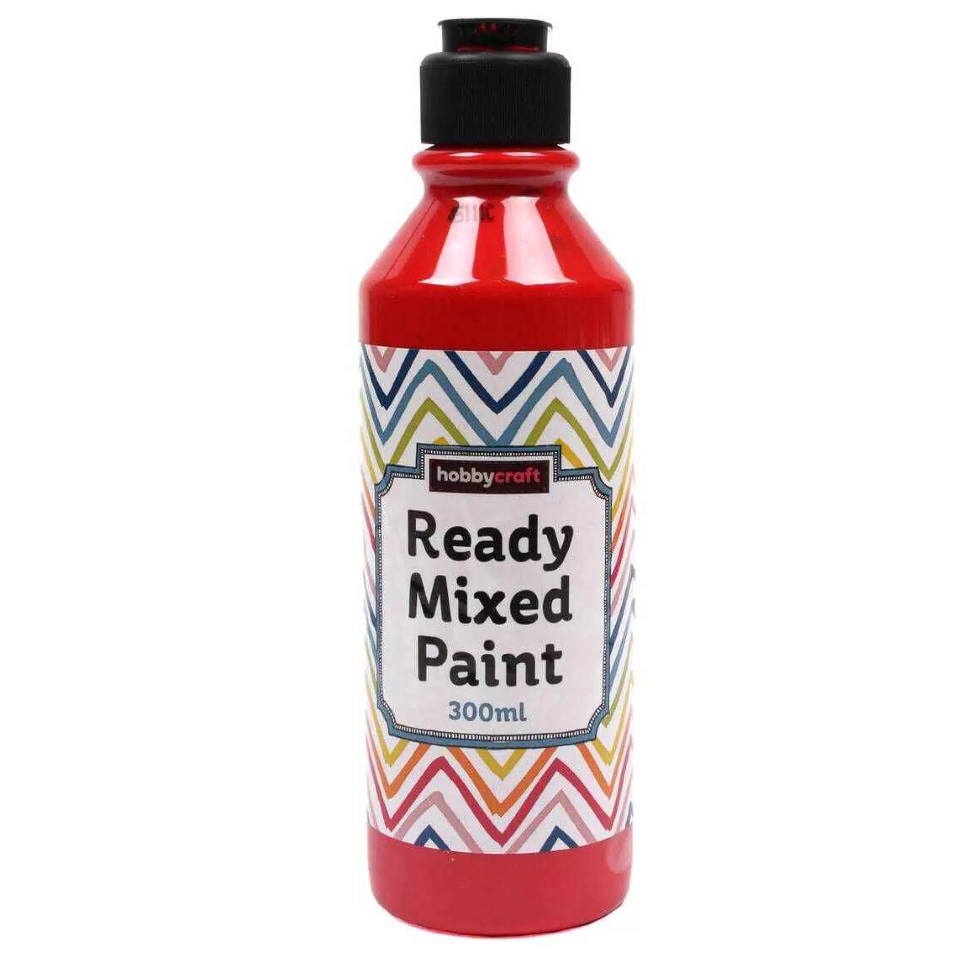 Red Ready Mixed Paint 300Ml-Hobbycraft Shop
