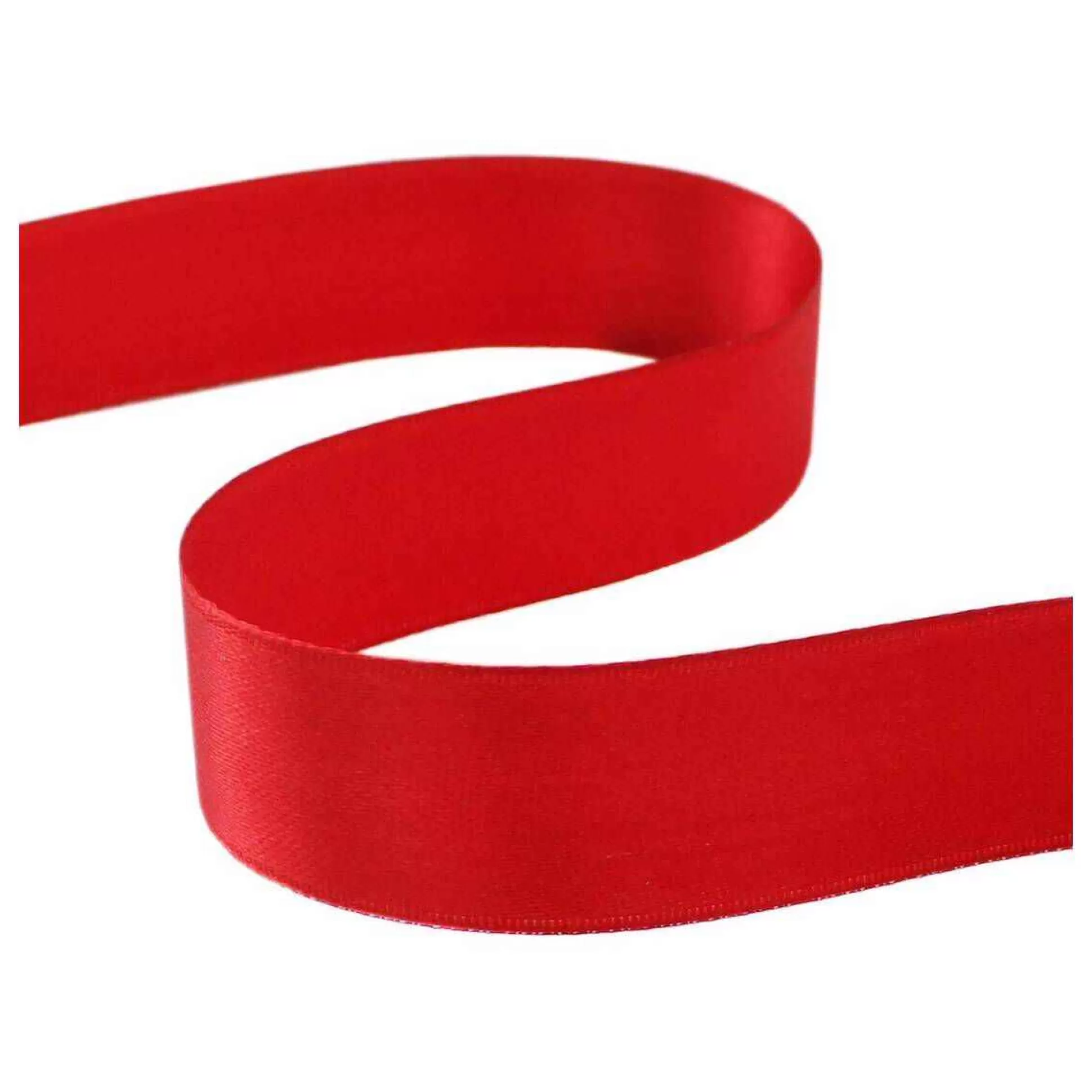Red Satin Ribbon 15M X 20Mm-Hobbycraft New
