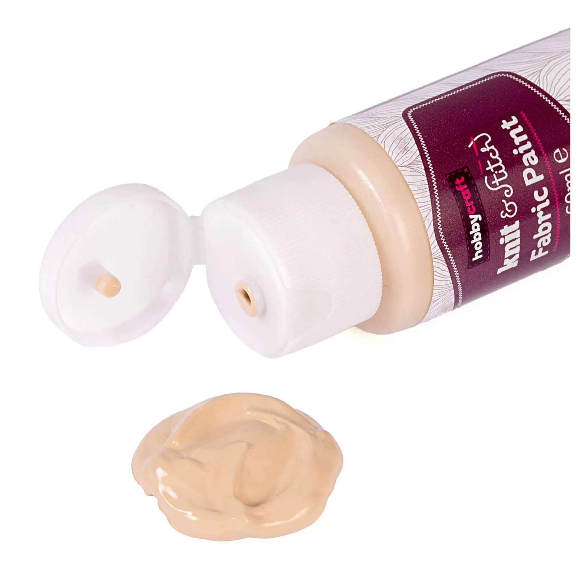 rosy_beige_fabric_paint_60ml_2.webp Rosy Beige Fabric Paint 60Ml-Hobbycraft Cheap