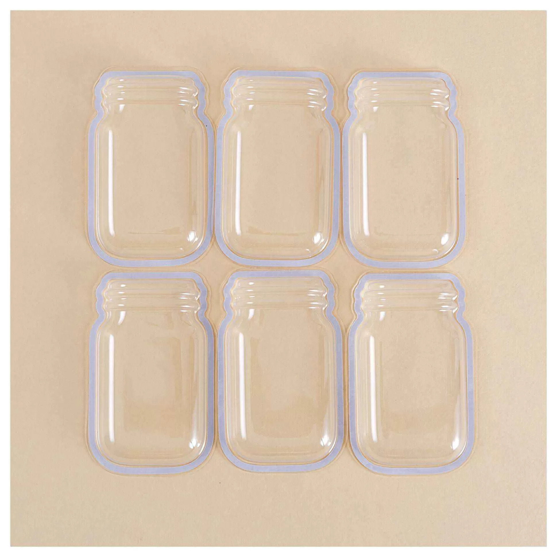 sizzix_jar_shaker_domes_6_pack_2.webp Sizzix Jar Shaker Domes 6 Pack-Hobbycraft Shop