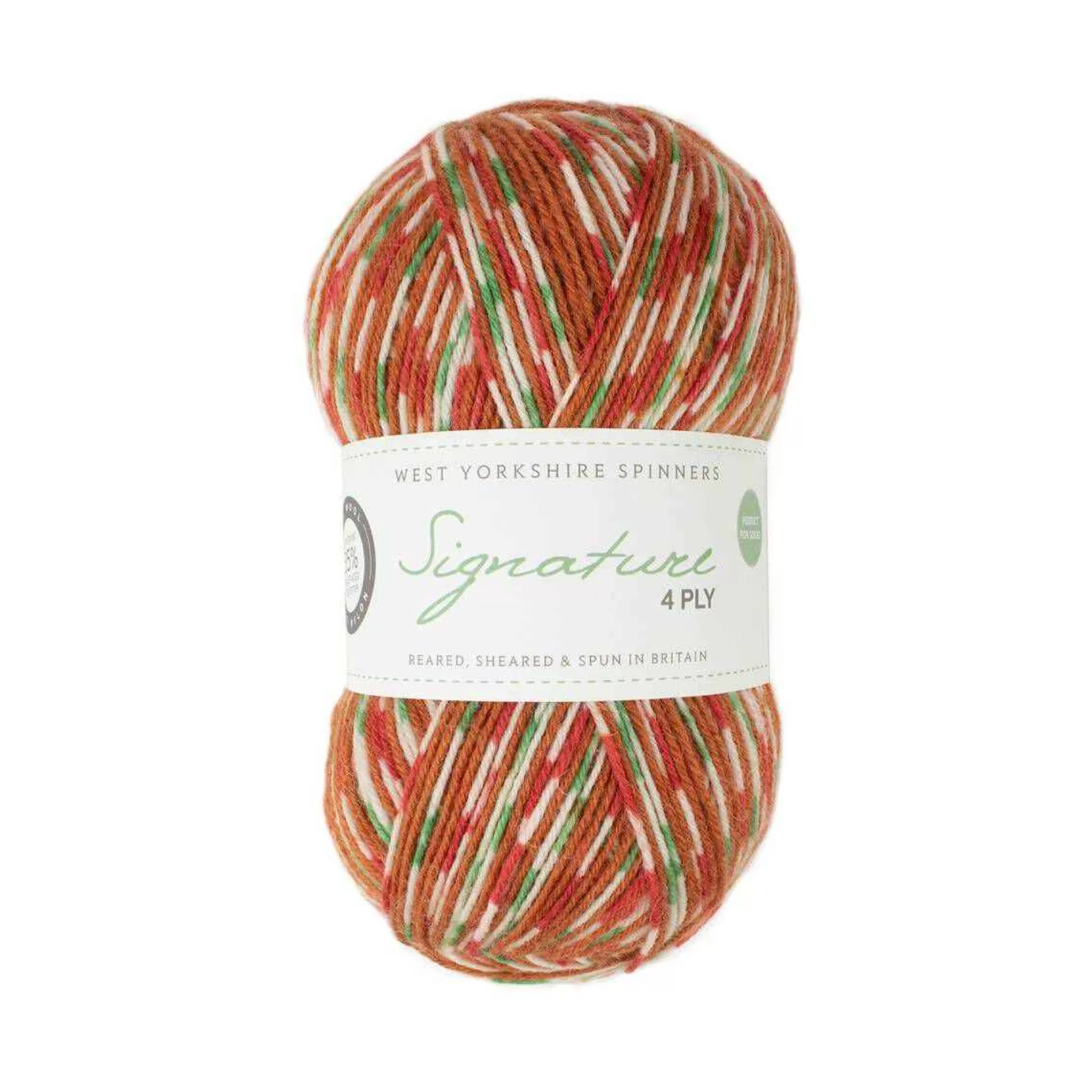 West Yorkshire Spinners Gingerbread Signature 4 Ply Yarn 100G-Hobbycraft New