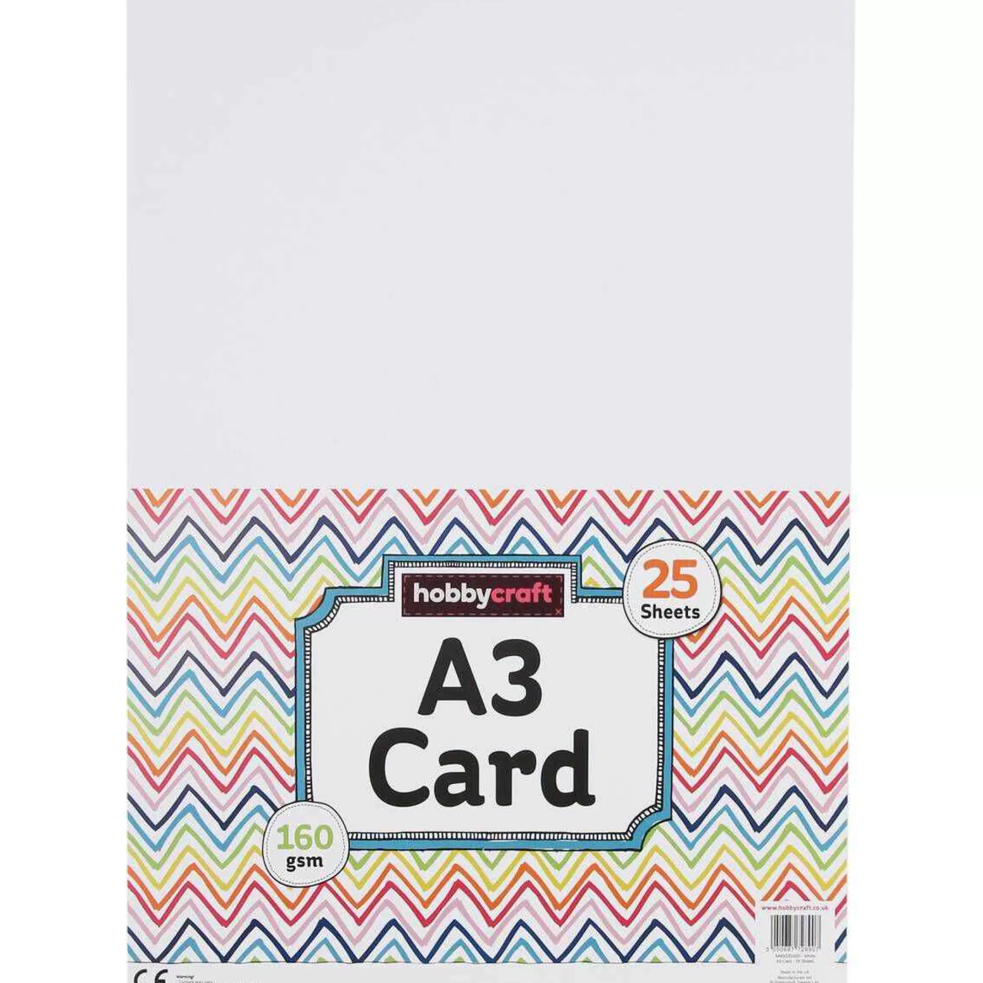 white_card_a3_25_pack_3.webp White Card A3 25 Pack-Hobbycraft Clearance