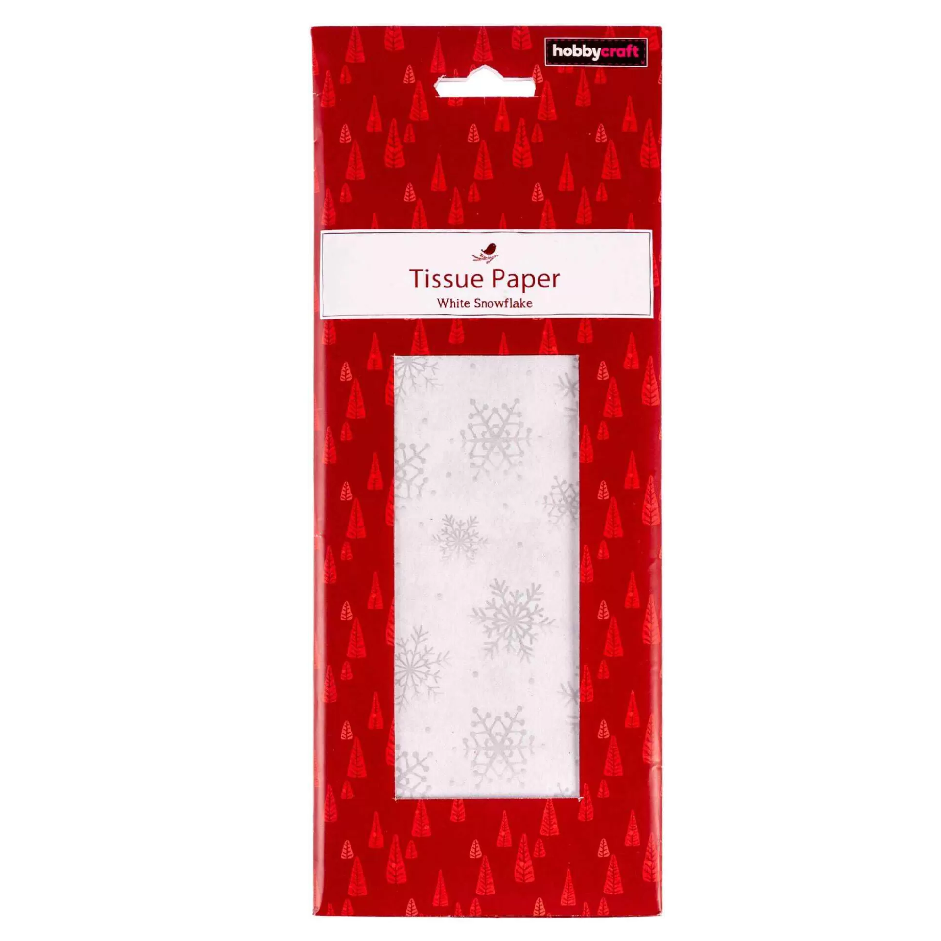 White Snowflake Tissue Paper 50Cm X 75Cm 6 Pack-Hobbycraft Cheap