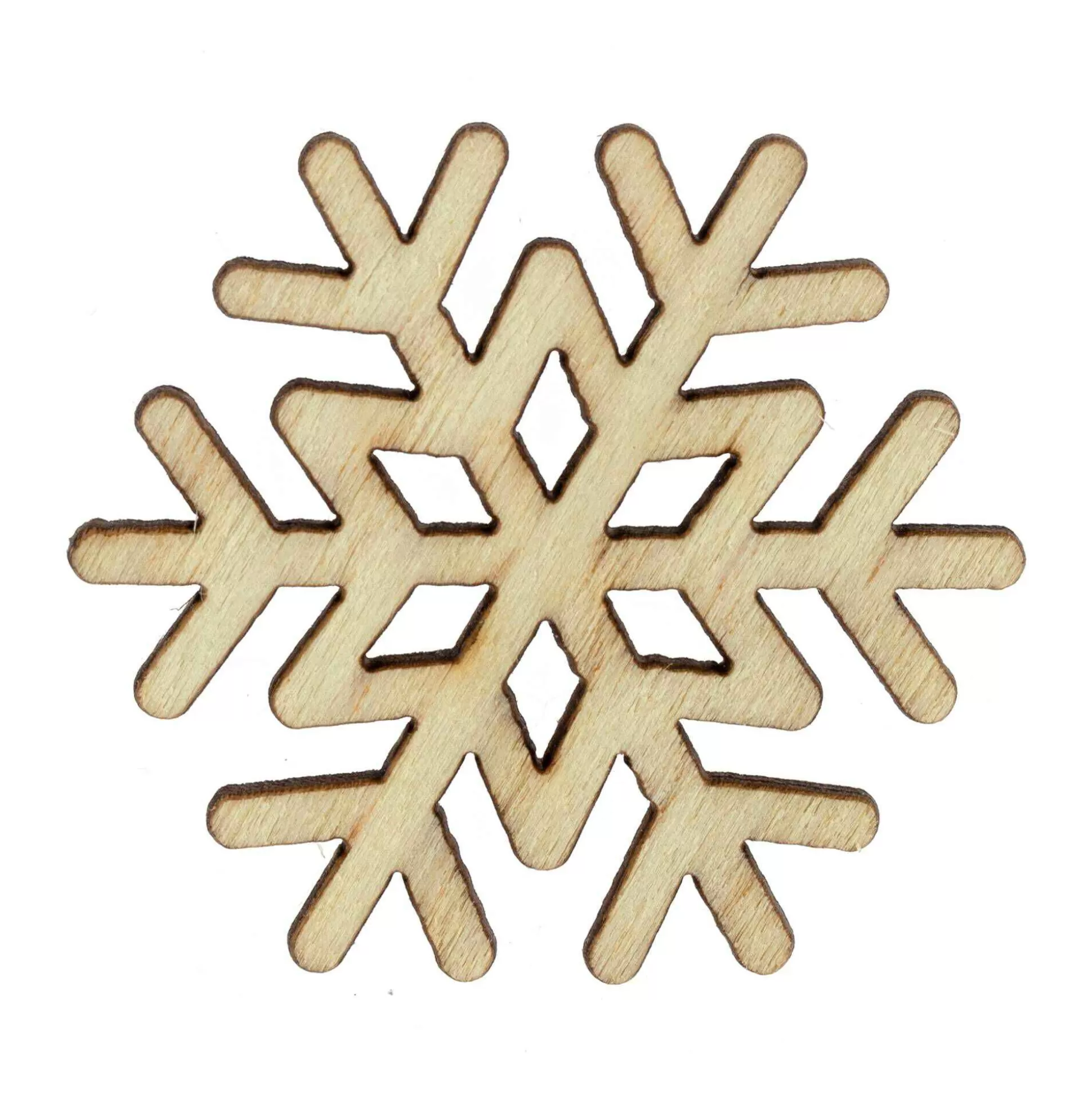 wooden_snowflake_table_decorations_12_pack_2.webp Wooden Snowflake Table Decorations 12 Pack-Hobbycraft Online